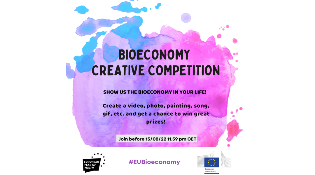 Concorso creativo sulla bioeconomia lanciato dalla Commissione Europea